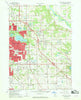 Grand Rapids East Michigan Historical topographic map, 1:24000 scale, 7.5 X 7.5 Minute, Year 1967