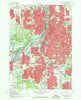 Grand Rapids West Michigan Historical topographic map, 1:24000 scale, 7.5 X 7.5 Minute, Year 1967