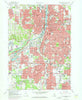 Grand Rapids West Michigan Historical topographic map, 1:24000 scale, 7.5 X 7.5 Minute, Year 1967