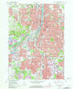 Grand Rapids West Michigan Historical topographic map, 1:24000 scale, 7.5 X 7.5 Minute, Year 1967