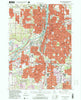 Grand Rapids West Michigan Historical topographic map, 1:24000 scale, 7.5 X 7.5 Minute, Year 1996