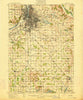 Grand Rapids Michigan Historical topographic map, 1:62500 scale, 15 X 15 Minute, Year 1914