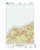 Grand Portal Point Michigan Historical topographic map, 1:24000 scale, 7.5 X 7.5 Minute, Year 2014