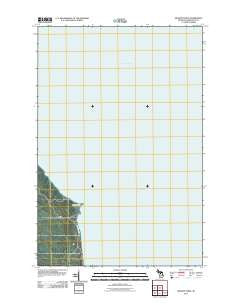 Granite Point Michigan Historical topographic map, 1:24000 scale, 7.5 X 7.5 Minute, Year 2011