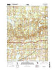 Grass Lake Michigan Current topographic map, 1:24000 scale, 7.5 X 7.5 Minute, Year 2017
