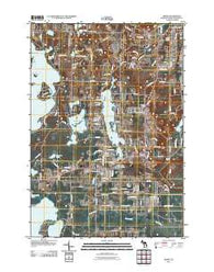 Grawn Michigan Historical topographic map, 1:24000 scale, 7.5 X 7.5 Minute, Year 2011