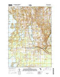 Grawn Michigan Historical topographic map, 1:24000 scale, 7.5 X 7.5 Minute, Year 2014