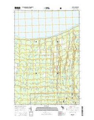 Green Michigan Historical topographic map, 1:24000 scale, 7.5 X 7.5 Minute, Year 2014