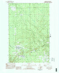 Greenland Michigan Historical topographic map, 1:25000 scale, 7.5 X 7.5 Minute, Year 1982