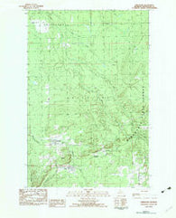 Greenland Michigan Historical topographic map, 1:25000 scale, 7.5 X 7.5 Minute, Year 1982