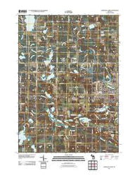 Greenville West Michigan Historical topographic map, 1:24000 scale, 7.5 X 7.5 Minute, Year 2011