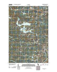 Greenwood Michigan Historical topographic map, 1:24000 scale, 7.5 X 7.5 Minute, Year 2011