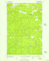 Greenwood Michigan Historical topographic map, 1:24000 scale, 7.5 X 7.5 Minute, Year 1955