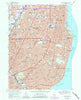 Grosse Pointe Michigan Historical topographic map, 1:24000 scale, 7.5 X 7.5 Minute, Year 1968
