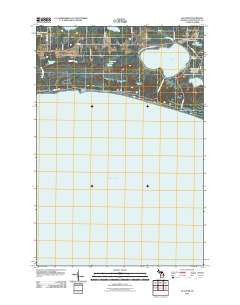 Gulliver Michigan Historical topographic map, 1:24000 scale, 7.5 X 7.5 Minute, Year 2011