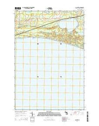 Gulliver Michigan Historical topographic map, 1:24000 scale, 7.5 X 7.5 Minute, Year 2014