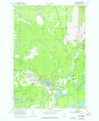 Gwinn Michigan Historical topographic map, 1:24000 scale, 7.5 X 7.5 Minute, Year 1952
