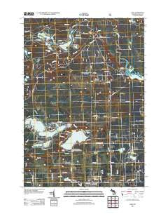 Hale Michigan Historical topographic map, 1:24000 scale, 7.5 X 7.5 Minute, Year 2012