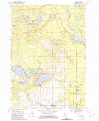 Hale Michigan Historical topographic map, 1:24000 scale, 7.5 X 7.5 Minute, Year 1968
