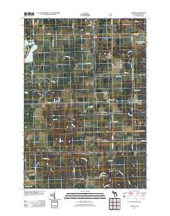 Hale SE Michigan Historical topographic map, 1:24000 scale, 7.5 X 7.5 Minute, Year 2012