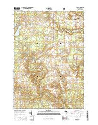 Hale SE Michigan Historical topographic map, 1:24000 scale, 7.5 X 7.5 Minute, Year 2014