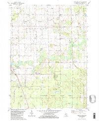 Hamilton East Michigan Historical topographic map, 1:24000 scale, 7.5 X 7.5 Minute, Year 1981