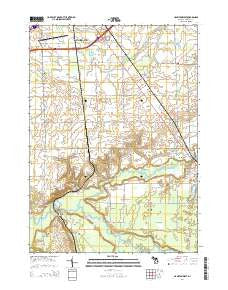 Hamilton West Michigan Historical topographic map, 1:24000 scale, 7.5 X 7.5 Minute, Year 2014