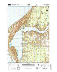 Hamlin Lake Michigan Historical topographic map, 1:24000 scale, 7.5 X 7.5 Minute, Year 2014