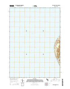 Hamlin Lake OE W Michigan Historical topographic map, 1:24000 scale, 7.5 X 7.5 Minute, Year 2014