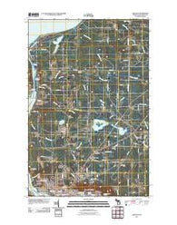 Hancock Michigan Historical topographic map, 1:24000 scale, 7.5 X 7.5 Minute, Year 2011