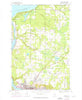 Hancock Michigan Historical topographic map, 1:24000 scale, 7.5 X 7.5 Minute, Year 1946