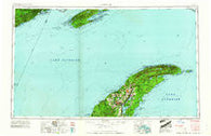 Hancock Michigan Historical topographic map, 1:250000 scale, 1 X 2 Degree, Year 1961