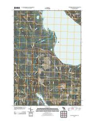Hangore Heights Michigan Historical topographic map, 1:24000 scale, 7.5 X 7.5 Minute, Year 2011
