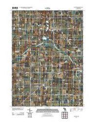 Hanover Michigan Historical topographic map, 1:24000 scale, 7.5 X 7.5 Minute, Year 2011