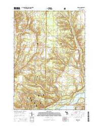 Harlan Michigan Historical topographic map, 1:24000 scale, 7.5 X 7.5 Minute, Year 2014