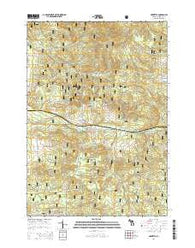 Harrietta Michigan Historical topographic map, 1:24000 scale, 7.5 X 7.5 Minute, Year 2014