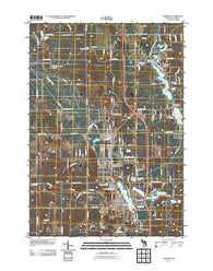 Harrison Michigan Historical topographic map, 1:24000 scale, 7.5 X 7.5 Minute, Year 2011