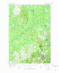 Harrison Michigan Historical topographic map, 1:62500 scale, 15 X 15 Minute, Year 1957