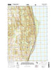 Harrisville Michigan Current topographic map, 1:24000 scale, 7.5 X 7.5 Minute, Year 2016