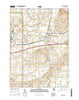 Hartford Michigan Current topographic map, 1:24000 scale, 7.5 X 7.5 Minute, Year 2017