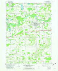 Hartford Michigan Historical topographic map, 1:24000 scale, 7.5 X 7.5 Minute, Year 1981