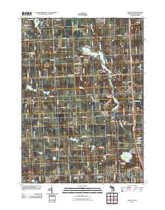 Hartland Michigan Historical topographic map, 1:24000 scale, 7.5 X 7.5 Minute, Year 2011