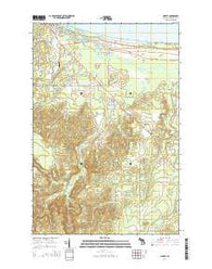 Harvey Michigan Historical topographic map, 1:24000 scale, 7.5 X 7.5 Minute, Year 2014