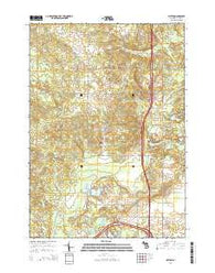 Hatton Michigan Historical topographic map, 1:24000 scale, 7.5 X 7.5 Minute, Year 2014