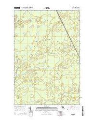 Helena Michigan Historical topographic map, 1:24000 scale, 7.5 X 7.5 Minute, Year 2014