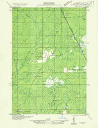 Helena NE Michigan Historical topographic map, 1:31680 scale, 7.5 X 7.5 Minute, Year 1932