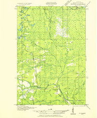 Helena NW Michigan Historical topographic map, 1:31680 scale, 7.5 X 7.5 Minute, Year 1951