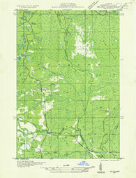 Helena NW Michigan Historical topographic map, 1:31680 scale, 7.5 X 7.5 Minute, Year 1932