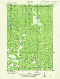 Helena NW Michigan Historical topographic map, 1:31680 scale, 7.5 X 7.5 Minute, Year 1932