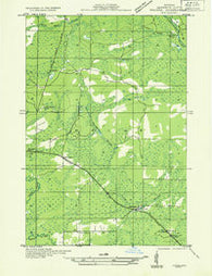 Helena SW Michigan Historical topographic map, 1:31680 scale, 7.5 X 7.5 Minute, Year 1932